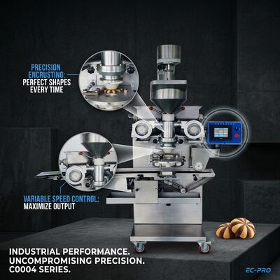 Chocolate Filled Soft Cookie Production Line Double Filling Core 200 kg per Hour Capacity