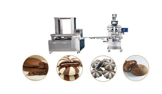 Delta Touch Screen Chocolate Cookies Forming Machine With Double Fillings