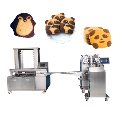 Hocheffiziente Edelstahl-Produktionslinie mit unterschiedlichen Formen für Cartoon-Cookies