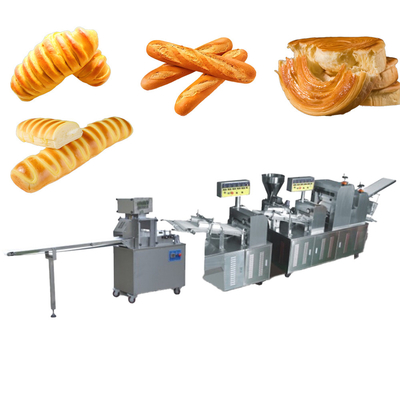 50-200 Stück Kapazität Automatische Handgeschnitten Brot-Produktionslinie Machmaschine