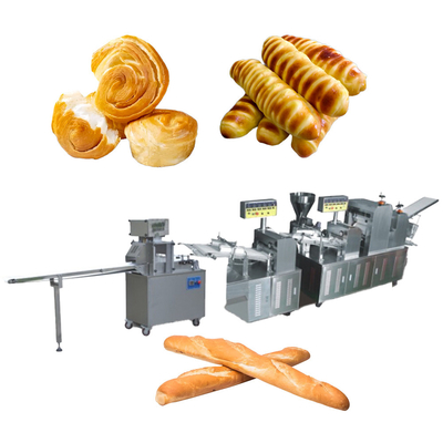 Automatische Brotbrot-Toast-Schnittbrot-Produktionslinie Machmaschine für den Laden