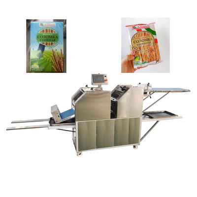 Automatische italienische Grissini-Brotstangenmachine mit Schachtel-Anordnung Maschine Produktionslinie