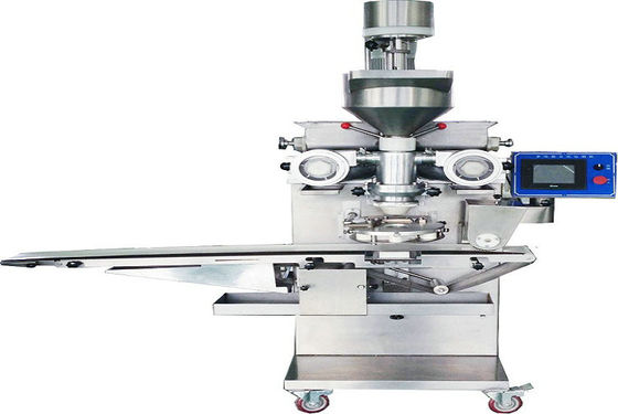Drei Nahrungsmittelmit einer kruste bedeckende Maschine der Trichter-1700*920mm