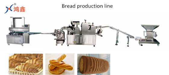 1700*1750mm zerrissene Fertigungsstraße des Brot-4KW