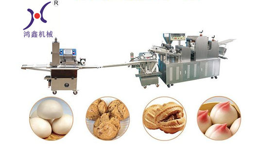 SS304 dämpfte angefüllte Brötchen-Maschine mit Delta-Inverter