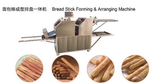 Automatische Stock-Snack-Food-Fertigungsstraße des Brot-304SS mit Schneider